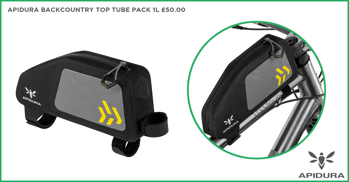 Apidura Backcountry Top Tube Pack 1L