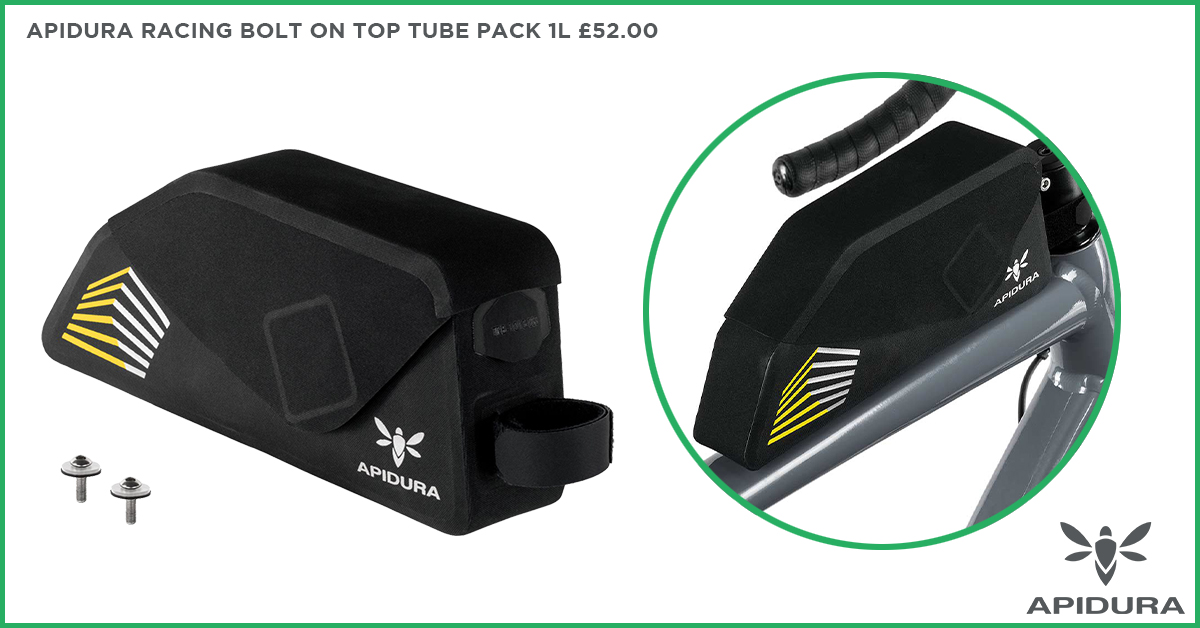 Apidura Racing Bolt On Top Tube Pack 1L