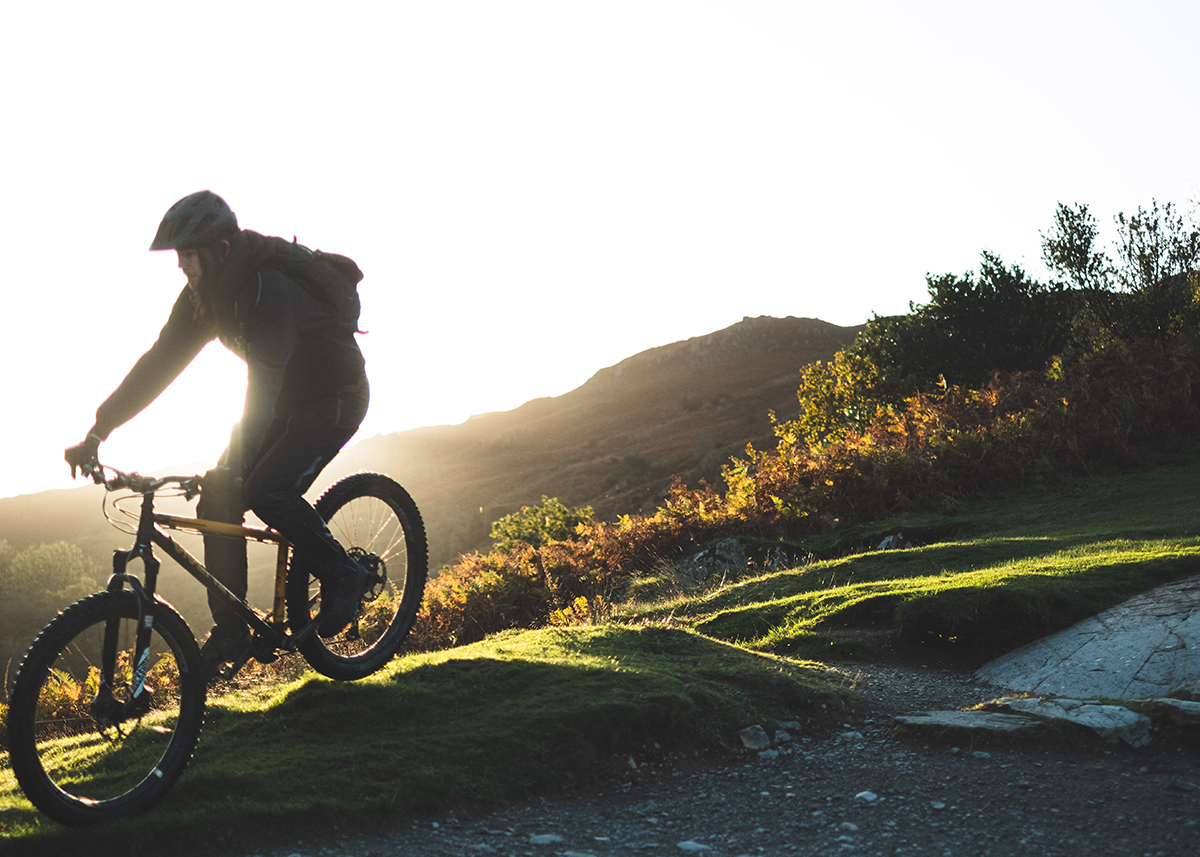Loughrigg Fell Circular Mountain Bike Route