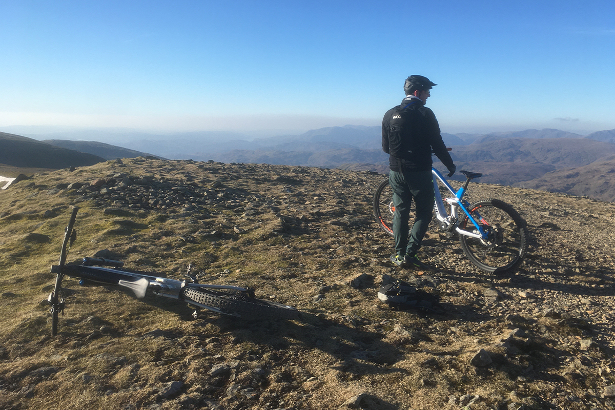 Wheelbase Ride Up Helvellyn On E-Mountain Bikes