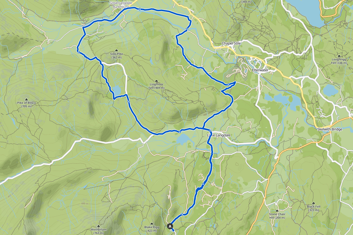 Langdale Loop Ride Guide