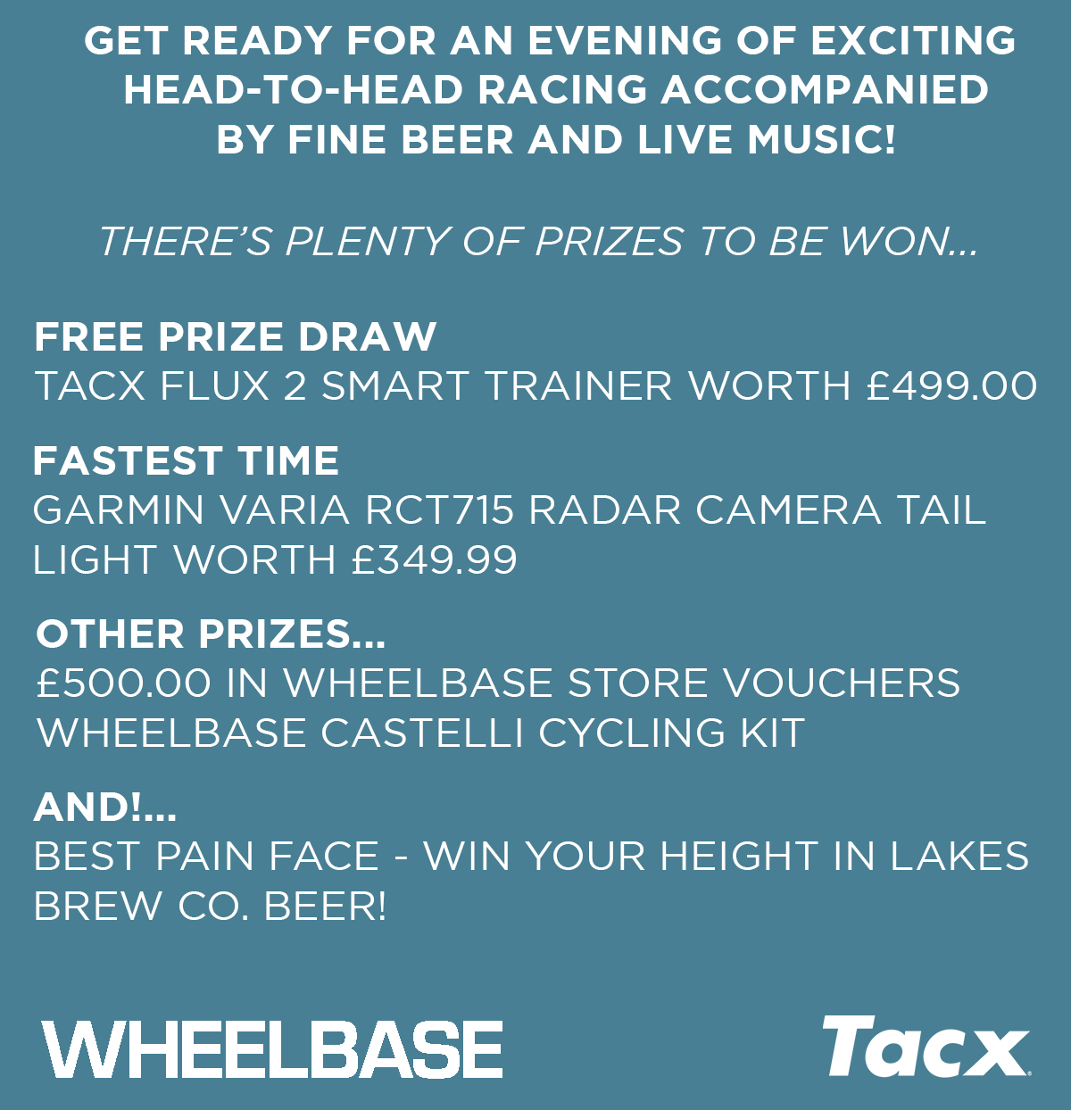 Wheelbase Tacx Race Night