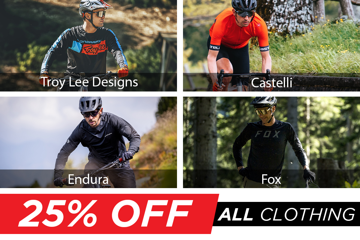 25% Off All Clothing at Wheelbase