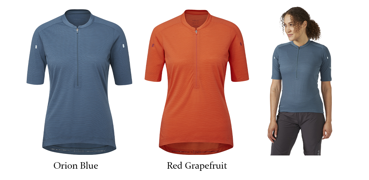 Rab Women's Cindercino Zip Tee