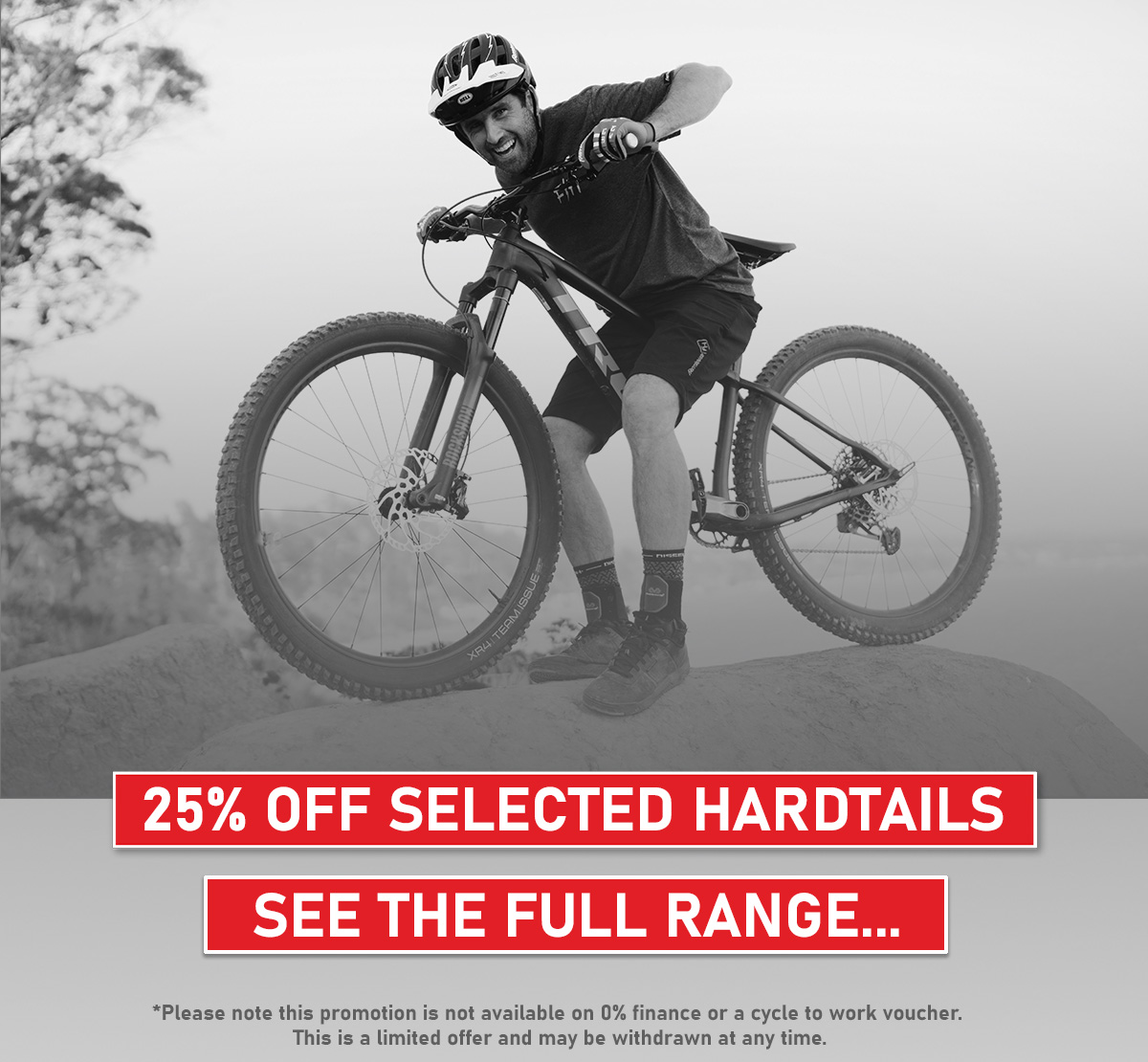 25% off hardtail mountain bikes