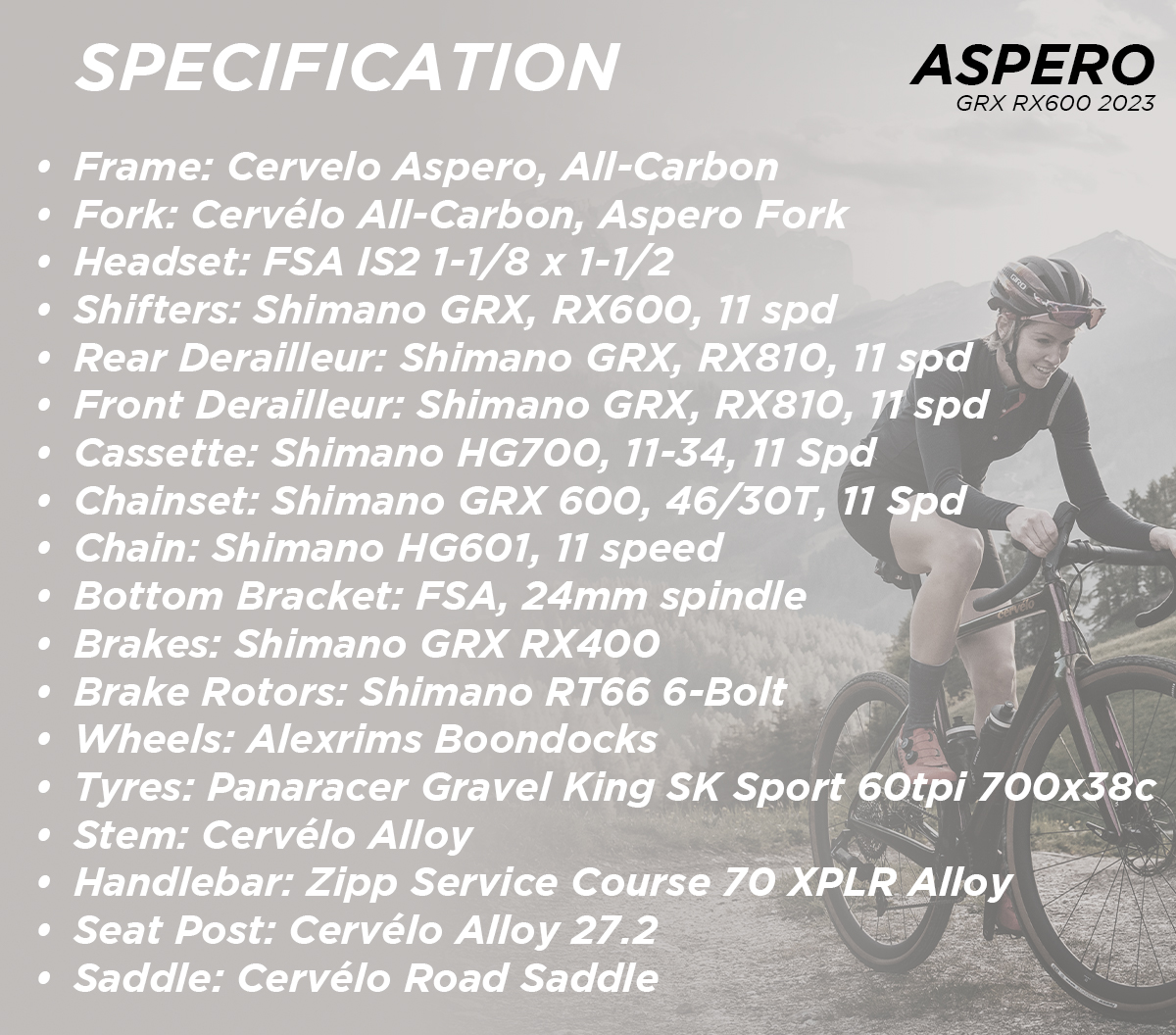 Cervelo Aspero GRX RX600