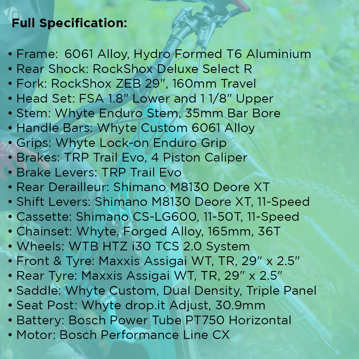 Whyte E-160 S MX