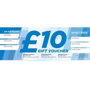 Wheelbase £10 In-Store Gift Voucher
