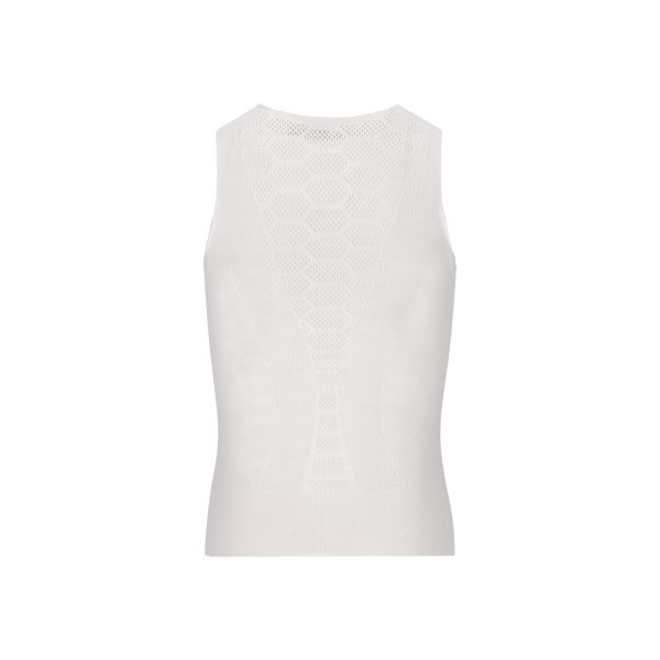 Q36.5 Sleeveless Base Layer 1 | White