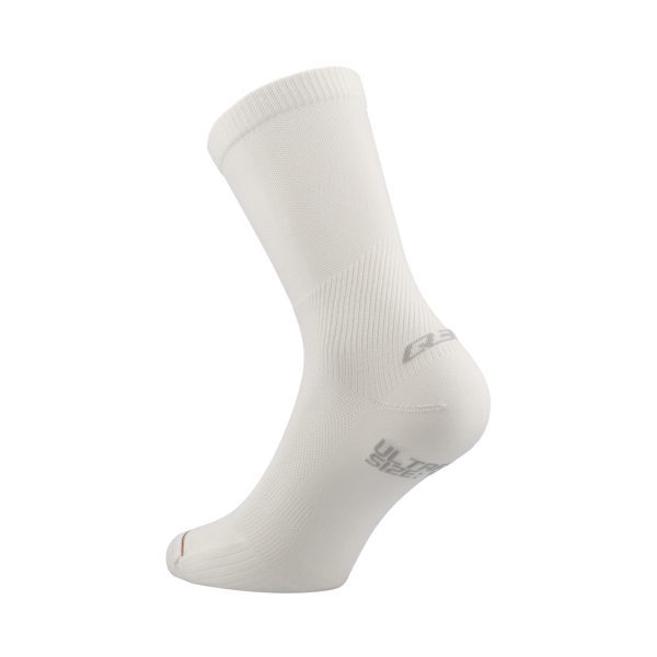 Q36.5 Ultra Long Cycling Socks | White