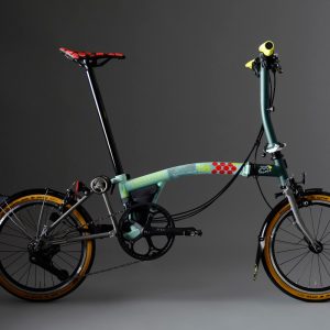 Brompton P Line 2025 | 12 Speed | Low Bar | Sprinters Light Green