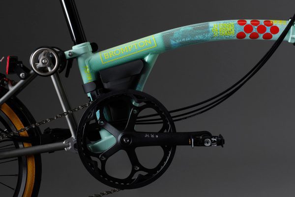 Brompton P Line 2025 | 12 Speed | Low Bar | Sprinters Light Green