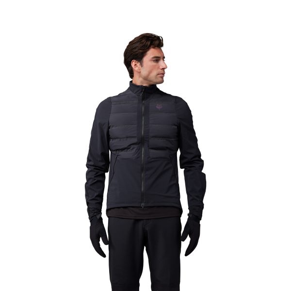 Fox Flexair Fire Hybrid Jacket Lunar | Black