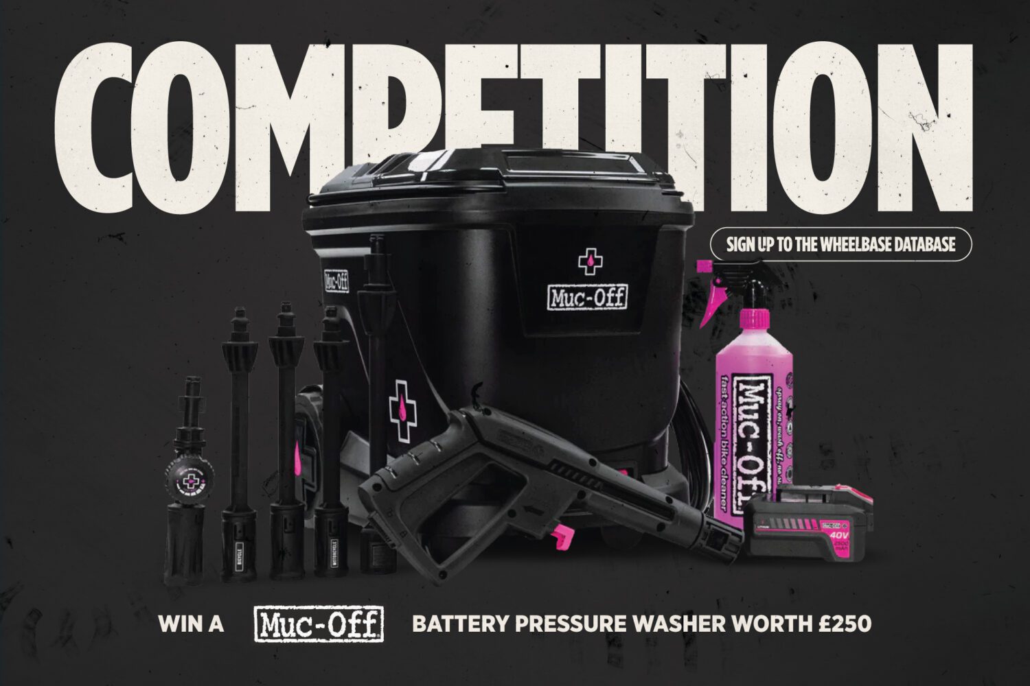 Win A Muc-Off Pressure Washer Worth £250