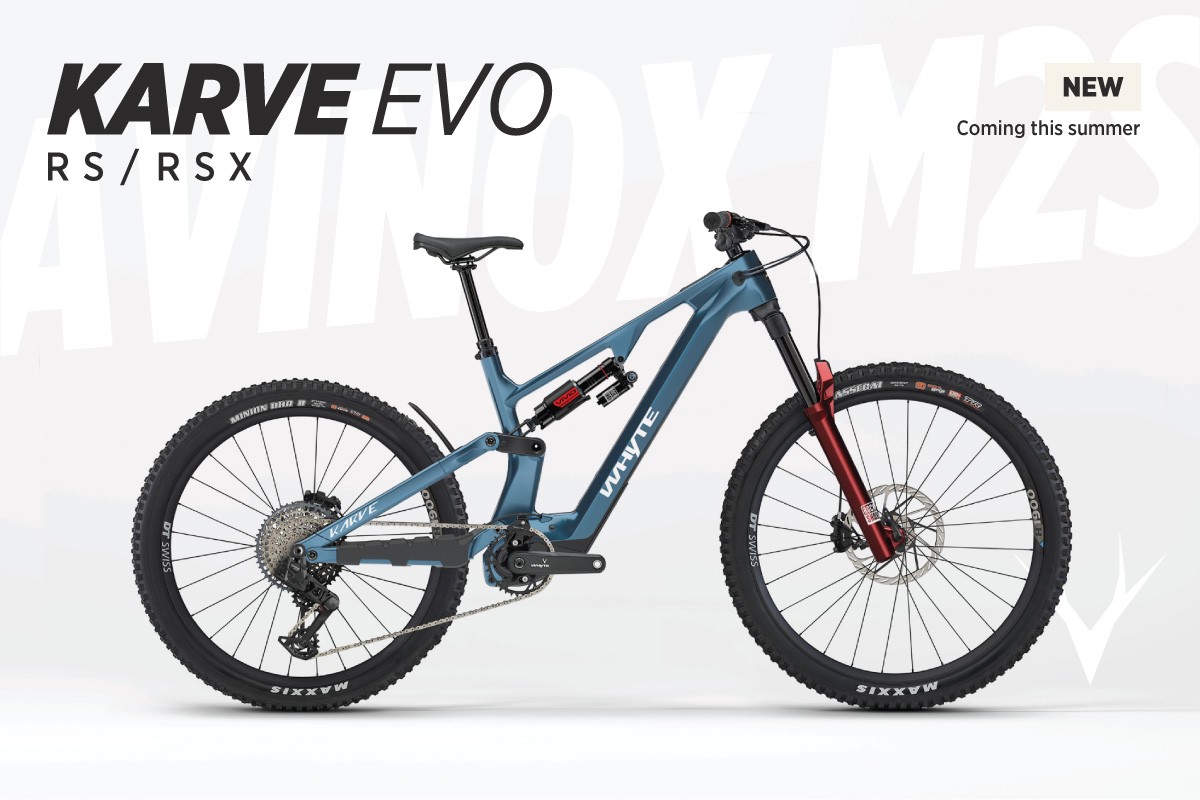 Whyte Karve EVO RS & RSX With Avinox M2S Drive Unit