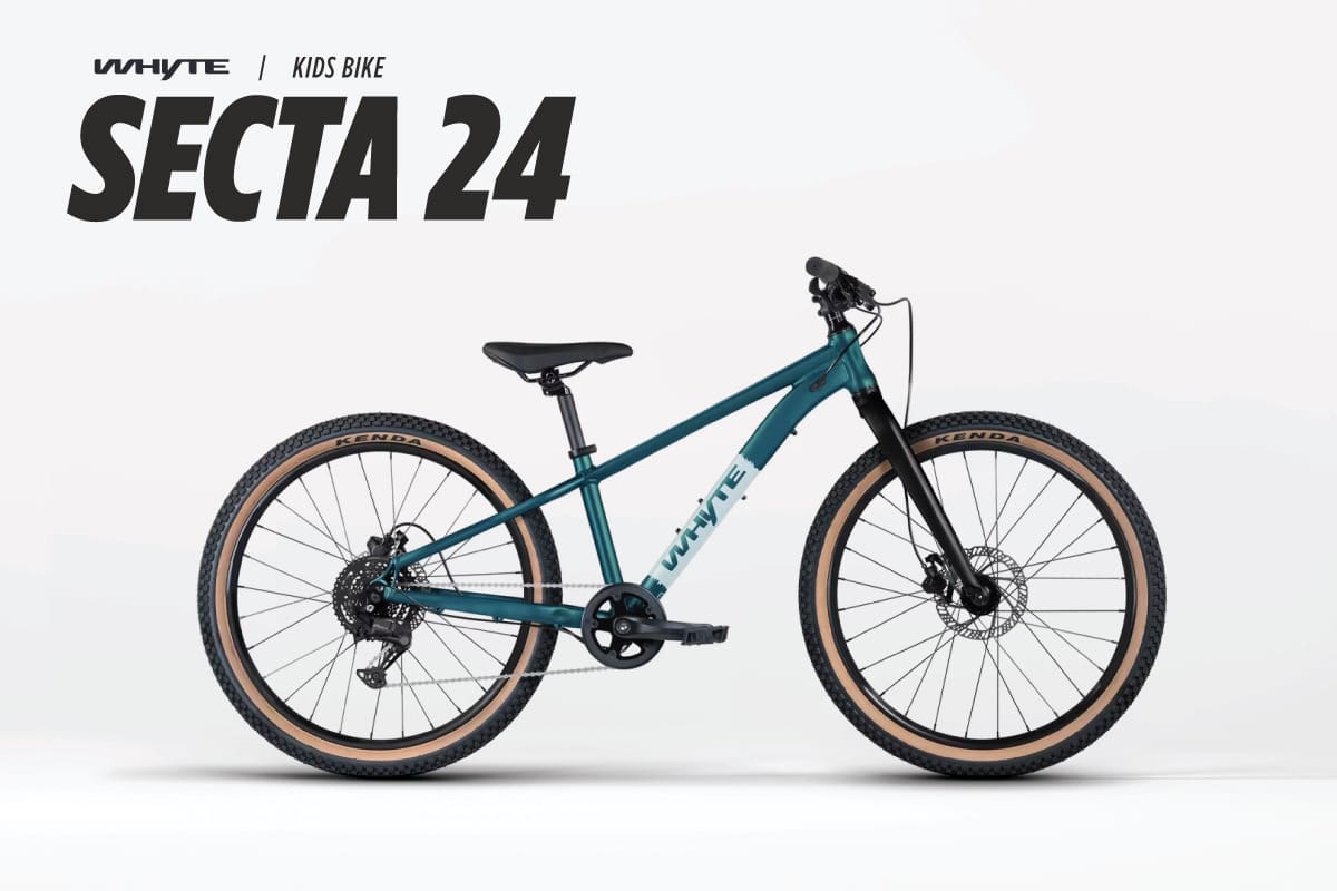 Whyte Secta 24 inch wheel kids bike - aquamarine