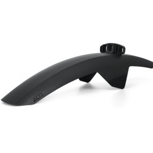 Acid Mudguard Mud Shield Front Long | Black