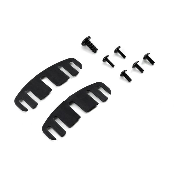 Acid Mudguard Mud Shield Front Long Black
