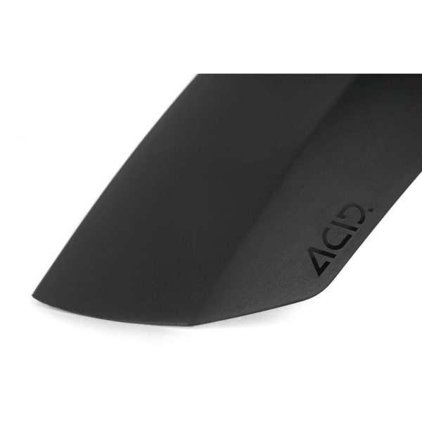 Acid Mudguard Mud Shield Front Long Black