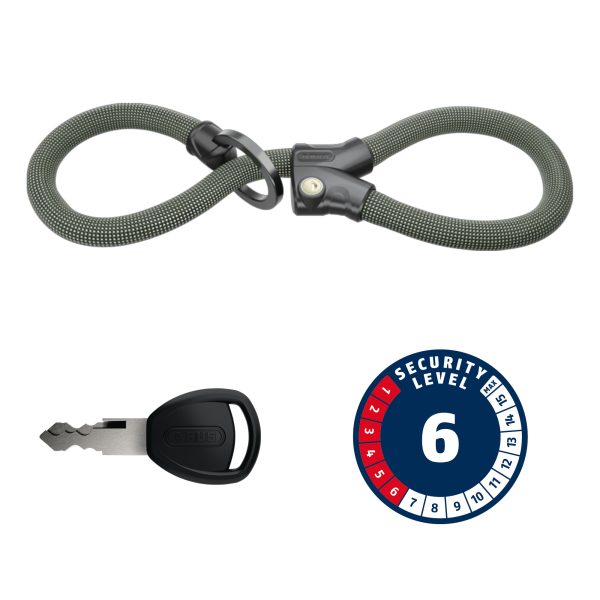 Abus Infinity Loop 1806/140 Lock : Slow Green