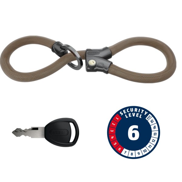 Abus Infinity Loop 1806/140 Lock : Autumn Orange