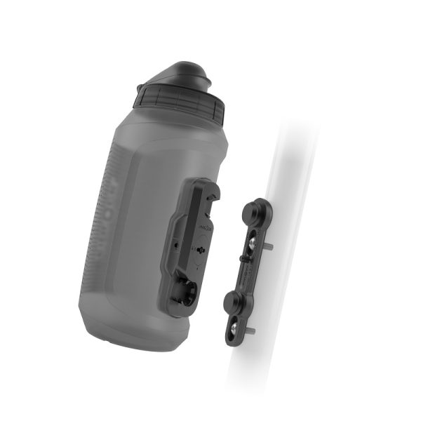 TWIST bottle 750 compact + bike base Trans Black 750ml