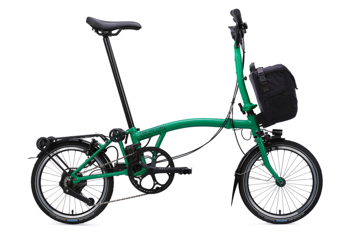 Brompton Electric C Line - 4-speed - 2026 - Electric Bike - Mid Bar - Green - Wheelbase | Price Match, FREE Postage over £50, Sale Section, Cycle To Work, 0% Finance.
