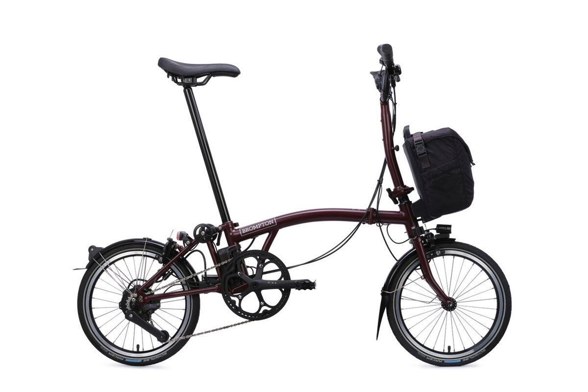 Brompton Electric C Line - 4-speed - 2026 - Electric Bike - Mid Bar - Red  - Wheelbase | Price Match, FREE Postage over £50, Sale Section, Cycle To Work, 0% Finance.