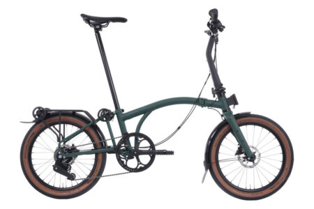 Brompton_G-Line_Green_With_Roller_Frame_8-Speed_1