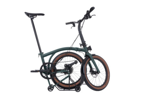 Brompton_G-Line_Green_With_Roller_Frame_8-Speed_3