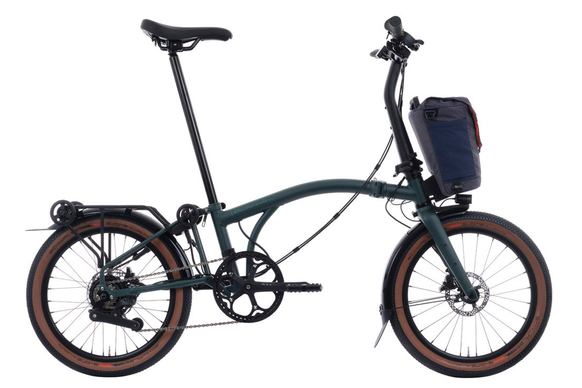 Brompton Electric G-Line - 4-Speed - 2026 - Electric Bike - S - Green - Wheelbase | Price Match, FREE Postage over £50, Sale Section, Cycle To Work, 0% Finance.
