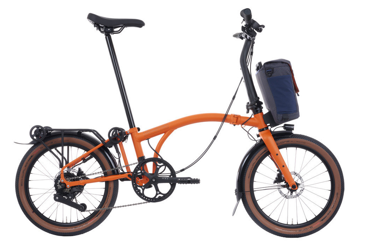 Brompton Electric G-Line - 4-Speed - 2026 - Electric Bike - M - Orange - Wheelbase | Price Match, FREE Postage over £50, Sale Section, Cycle To Work, 0% Finance.