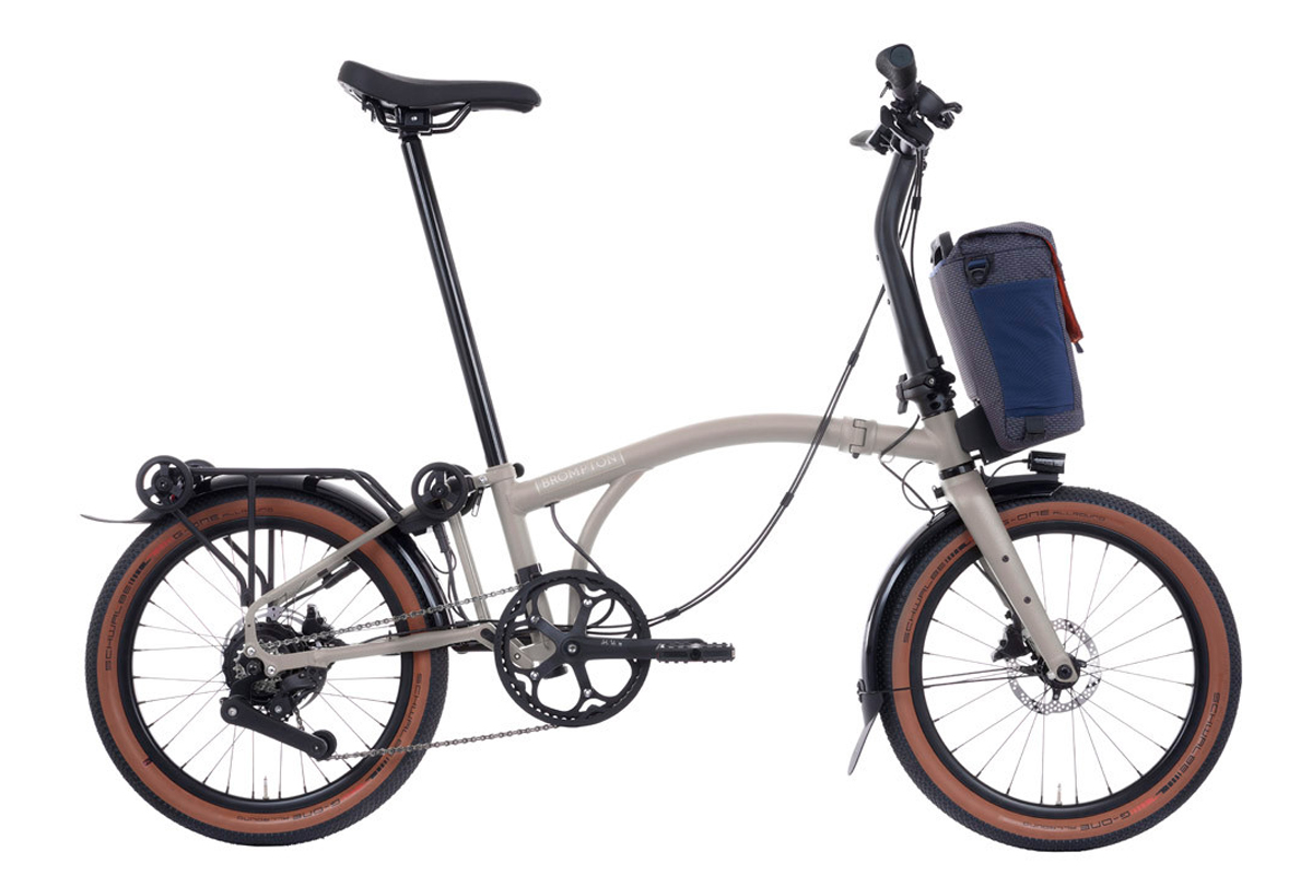 Brompton Electric G-Line - 4-Speed - 2026 - Electric Bike - M - White - Wheelbase | Price Match, FREE Postage over £50, Sale Section, Cycle To Work, 0% Finance.