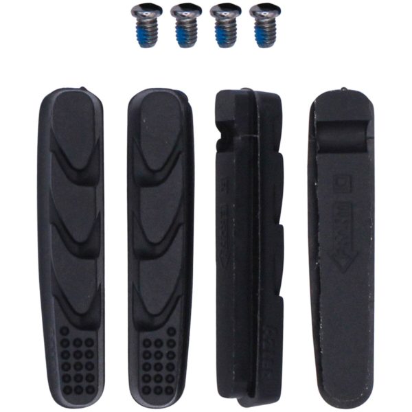 Aztec  Road Insert Brake Blocks - Charcoal - Pack Of 2 Pairs