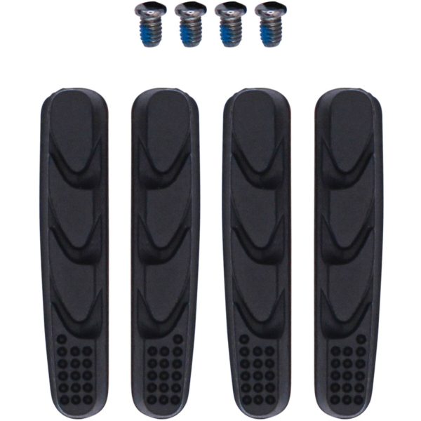 Aztec  Road Insert Brake Blocks - Charcoal - Pack Of 2 Pairs
