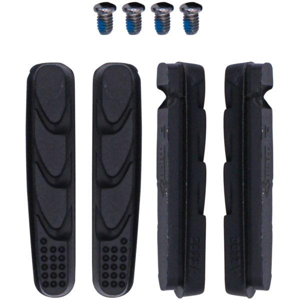 Aztec  Road Insert Brake Blocks - Charcoal - Pack Of 2 Pairs