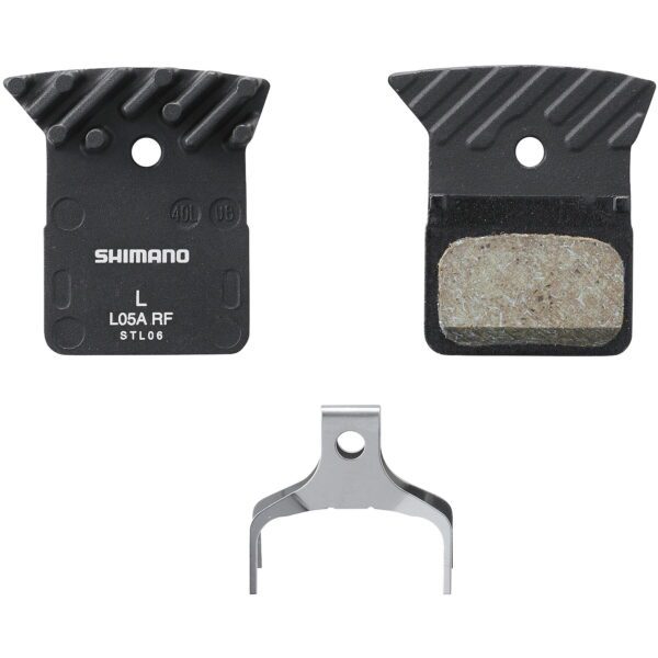 Shimano L05A Resin Brake Pad & spg Alloy Back w/Fin