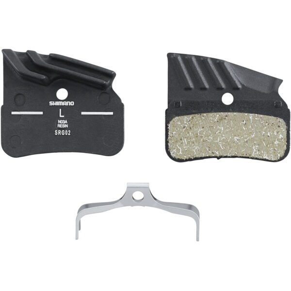 Shimano N03A resin pad & spg alloy back w/fin