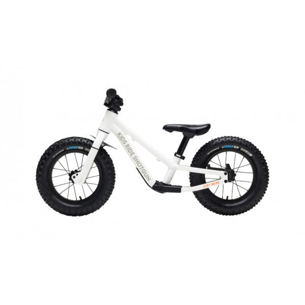 Kids Ride Shotgun Dirt Hero Balance Bike : White : 12"