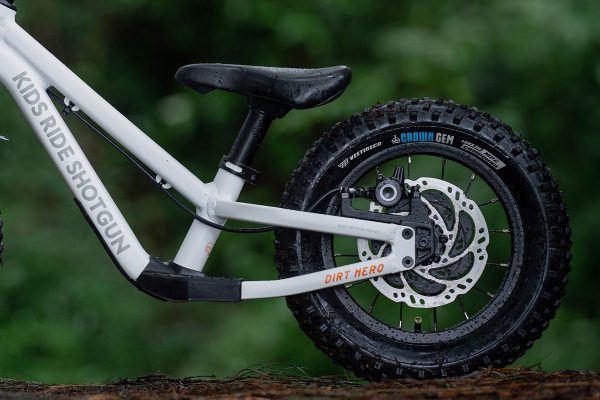 Kids Ride Shotgun Dirt Hero 12" Balance Bike With Brake