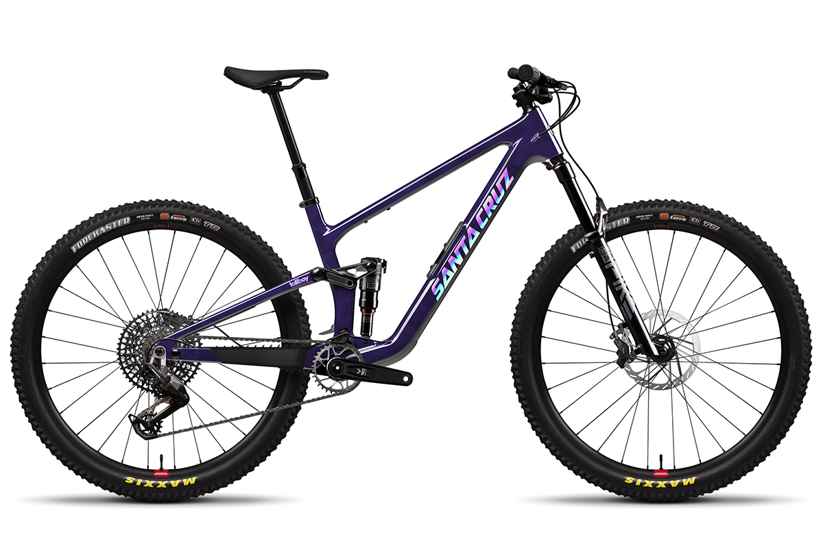 Santa Cruz Tallboy 6 CC 90 2027 - M, Gloss Violet Carbon - Wheelbase | Price Match, FREE Postage over £50, Sale Section, Cycle To Work, 0% Finance.