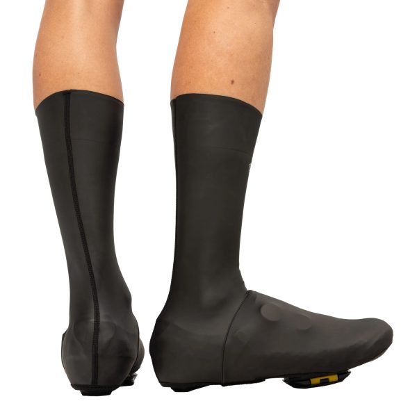 SPATZ AQUASOKZ LONG SHOE COVERS : BLACK : L/XL