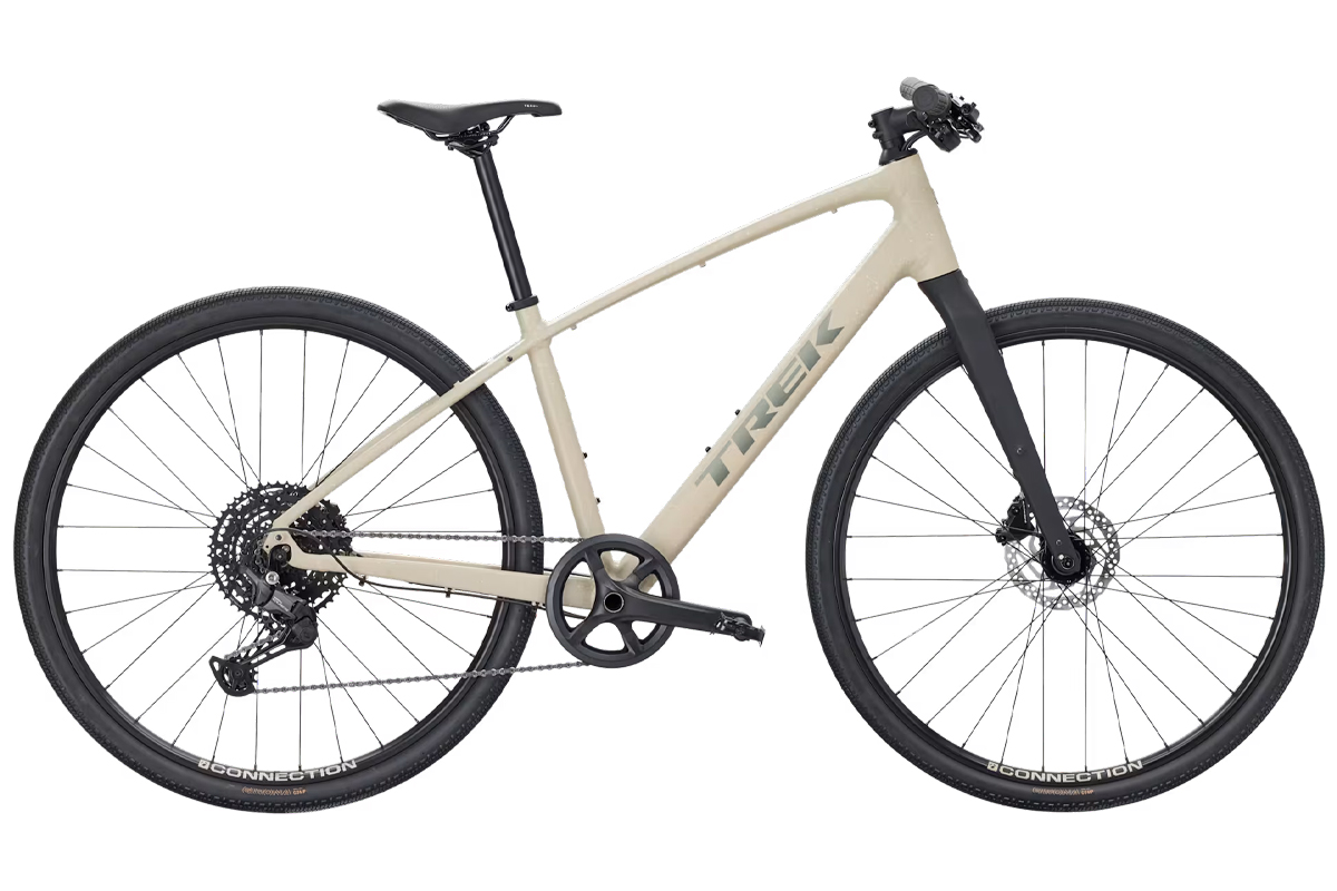 Trek FX Sport AL 3 2027 - S, Buff Beige - Wheelbase | Price Match, FREE Postage over £50, Sale Section, Cycle To Work, 0% Finance.