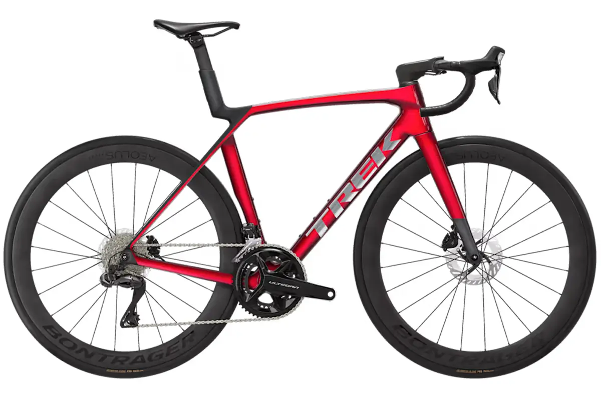 Trek Madone SL 7 Gen 8 2026 - Road Race Bike - S - Red (Gloss Fury Red/Matte Deep Smoke) - Wheelbase | Price Match, FREE Postage over £50, Sale Section, Cycle To Work, 0% Finance.
