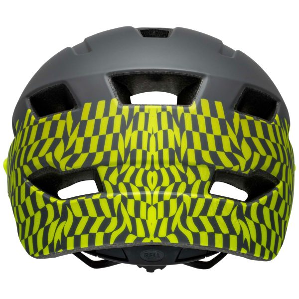 Bell Sidetrack Youth Helmet : Wavy Checks Matte Blue : Unisize