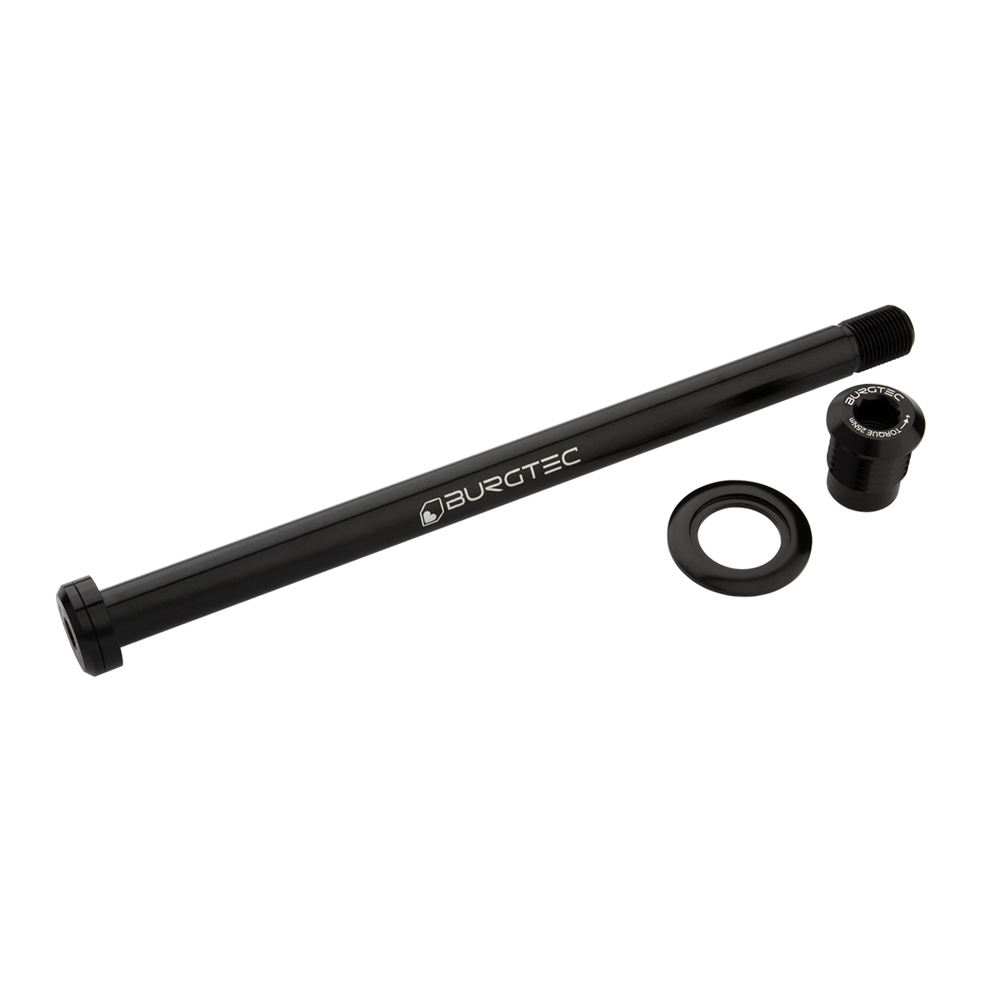 Burgtec Trek 184.5mm Rear Axle - 184.5mm, Burgtec Black - Wheelbase | Price Match, FREE Postage over £50, Sale Section, Cycle To Work, 0% Finance.