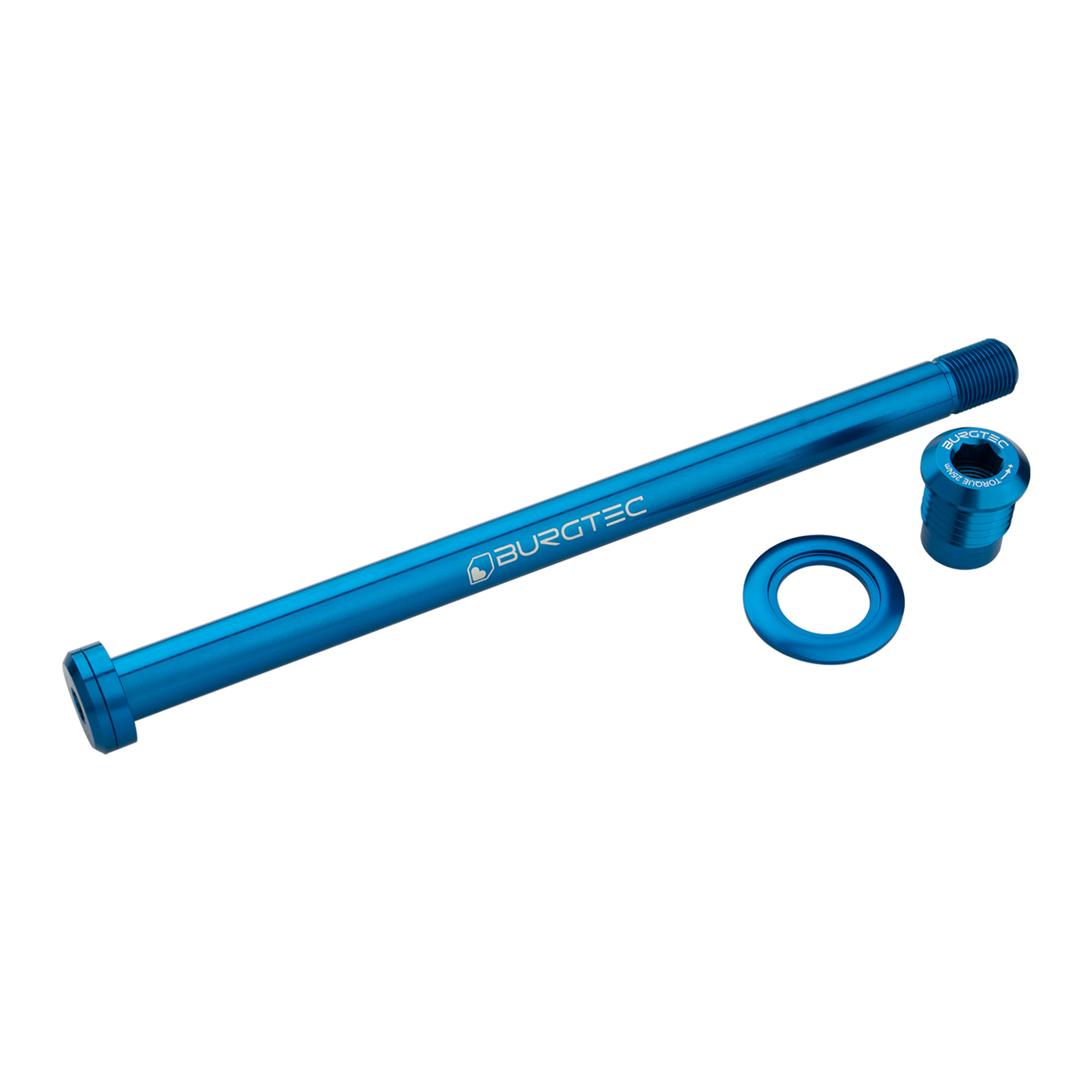 Burgtec Trek 184.5mm Rear Axle - 184.5mm, Deep Blue - Wheelbase | Price Match, FREE Postage over £50, Sale Section, Cycle To Work, 0% Finance.