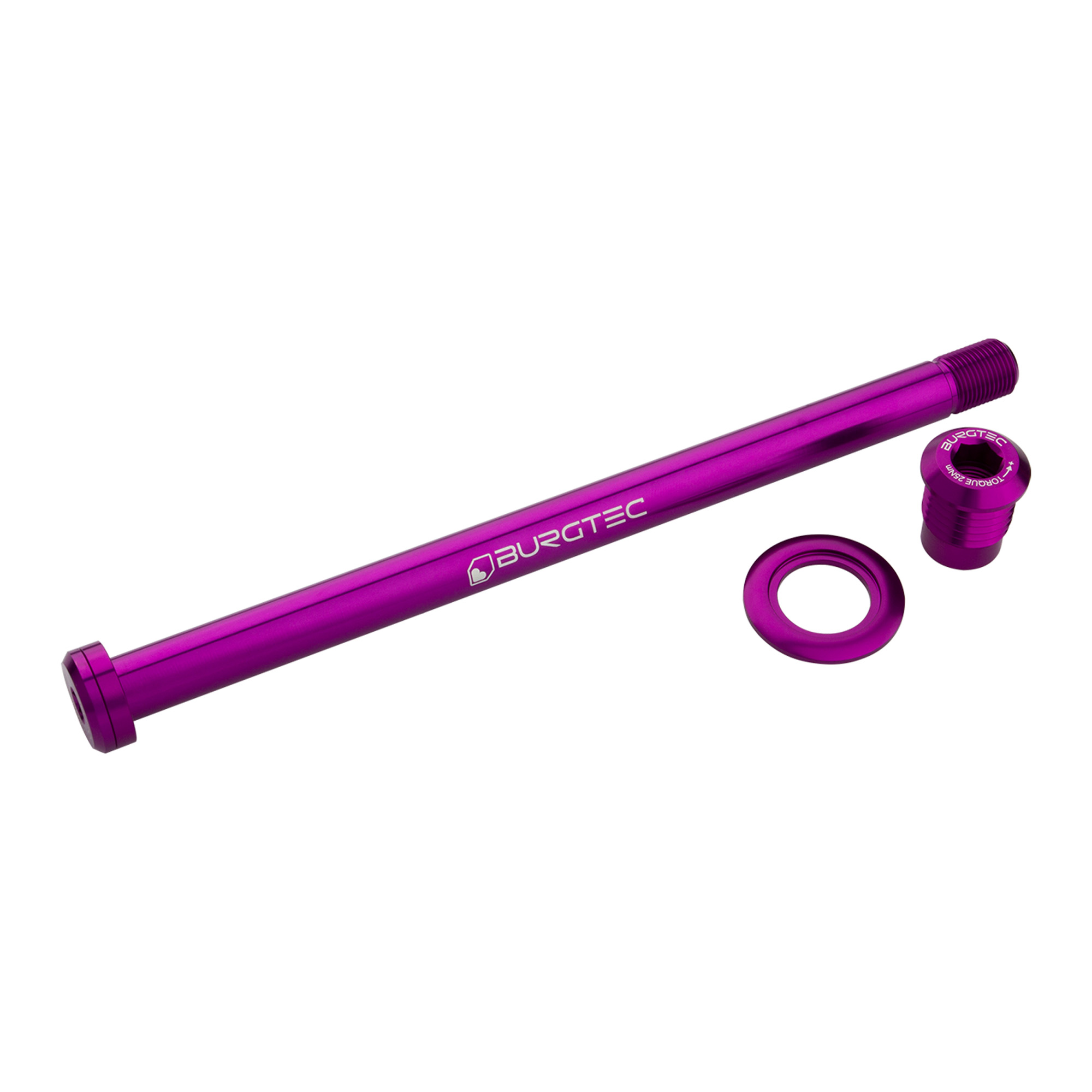 Burgtec Trek 184.5mm Rear Axle - 184.5mm, Purple Rain - Wheelbase | Price Match, FREE Postage over £50, Sale Section, Cycle To Work, 0% Finance.