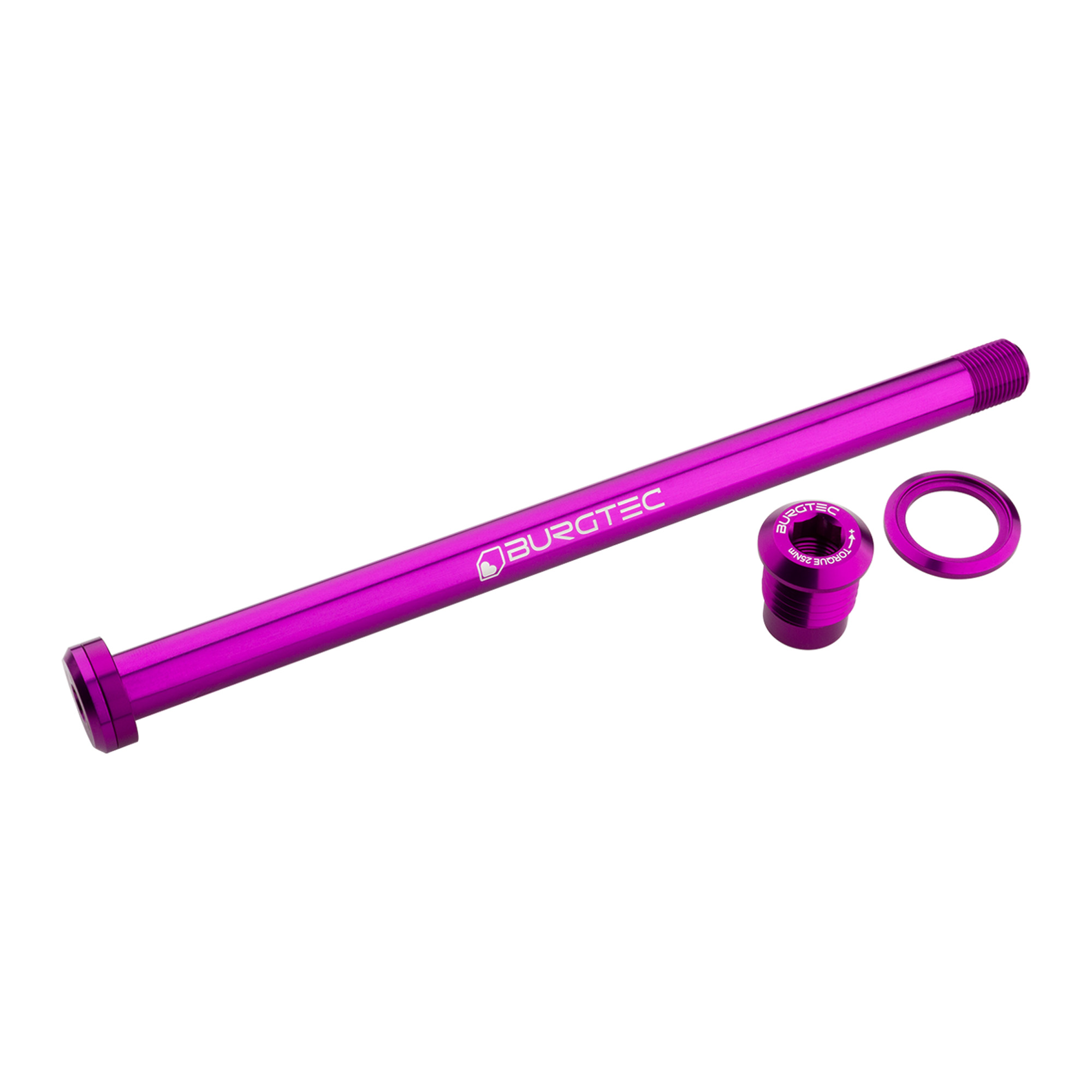 Burgtec Rear Axle - 180mm x 12mm - 1.0mm Pitch - 1mm Pitch, Purple Rain - Wheelbase | Price Match, FREE Postage over £50, Sale Section, Cycle To Work, 0% Finance.
