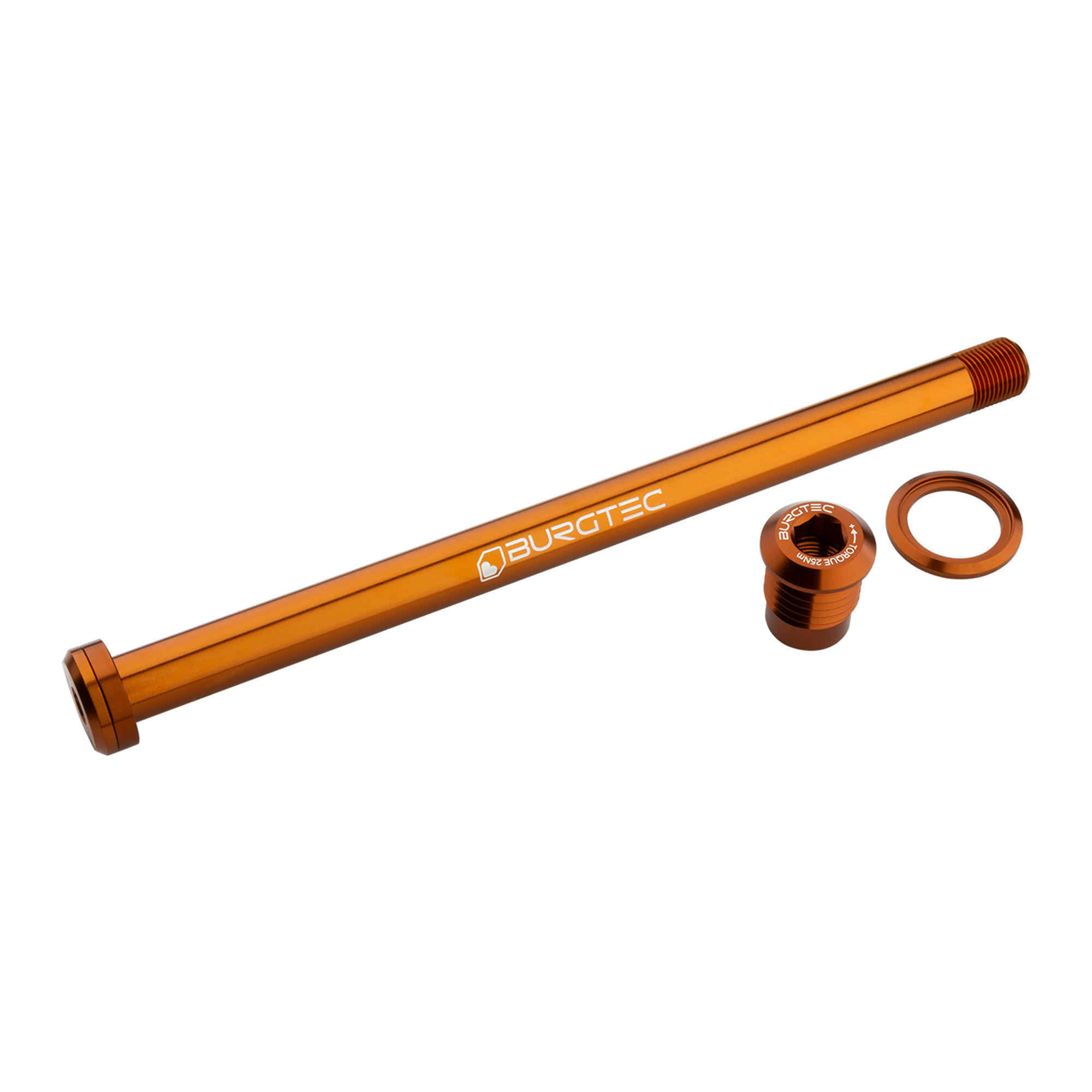 Burgtec Rear Axle - 180mm x 12mm - 1.0mm Pitch - 1mm Pitch, Kash Bronze - Wheelbase | Price Match, FREE Postage over £50, Sale Section, Cycle To Work, 0% Finance.